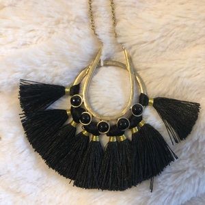 Black and gold statement piece